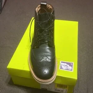 Ted Baker black wing tip lace up high top leather boot Ted Baker London | Shoes | Ted Baker Pericop Wingtip Brogue  main image 2